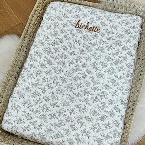 Drap housse pour matelas panier à langer (19 tissus)