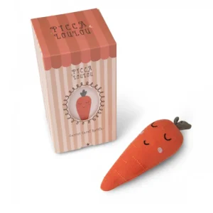 Hochet Carol la Carotte dans boîte cadeau