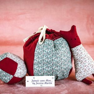 Ensemble jouet et doudou “DOUBAL”