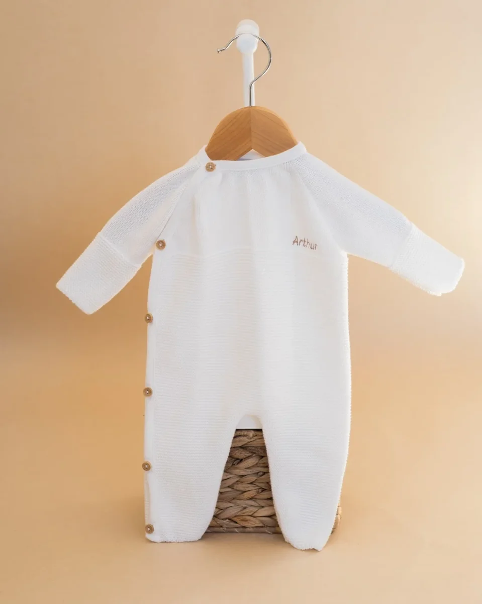 Combinaison en coton personnalisable – Image 2