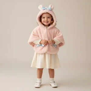 Veste fille - Noeud papillon