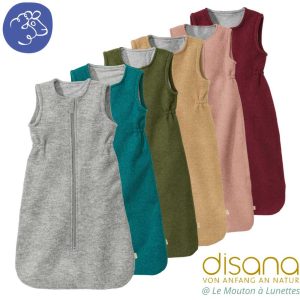 Turbulette hiver en laine bouillie Bio - Gigoteuse chaude DISANA