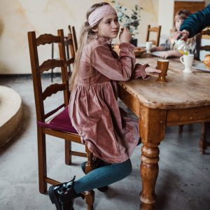 Robe Rosie velours rose