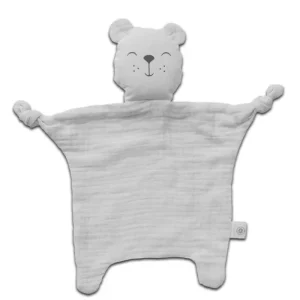 Doudou en Coton Bio Ours Blanc