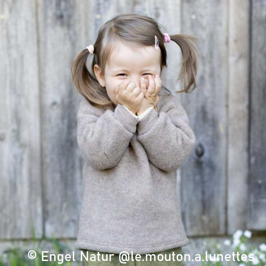 Pullover en laine polaire naturelle - ENGEL NATUR – Image 4