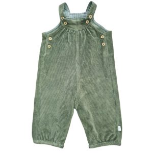salopette Gaby velours vert