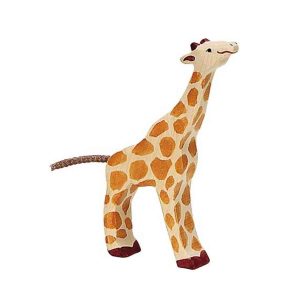 Petite girafe en bois Holztiger