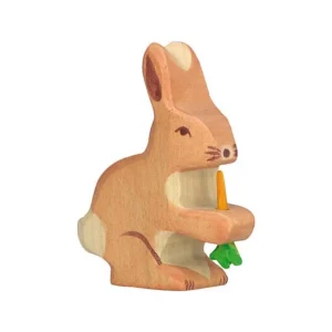 Lapin à la carotte - Holztiger le jouet en bois pour enfant