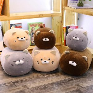 Coussin animaux en peluche pour enfants
