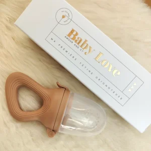 Tétine grignoteuse caramel