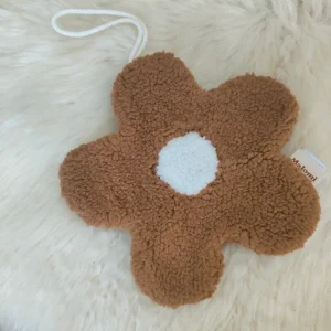 Attache tétine marguerite daisy marron - Malomi Kids