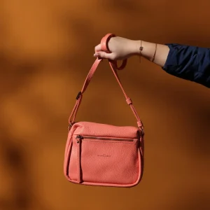 Sac Porté Croisé 3 Zip - Orange