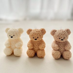 Bougie ourson | Teddy bear