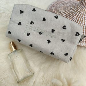 Trousse de toilette personnalisée (27 tissus)