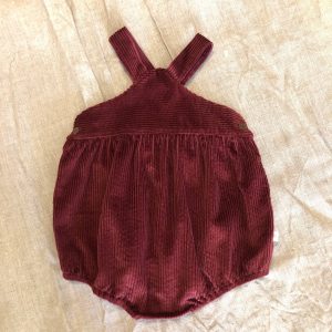 Salopette bébé Léonard Framboise