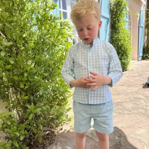 Short garçon – Turquoise
