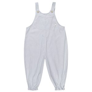 Salopette Ida rayée bleu