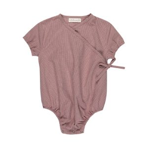 Barboteuse Jules carreaux