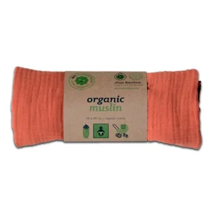 Lange en Mousseline Bio Rouge Argile