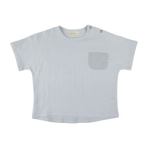 Lio bleu (COTON ORGANIQUE)