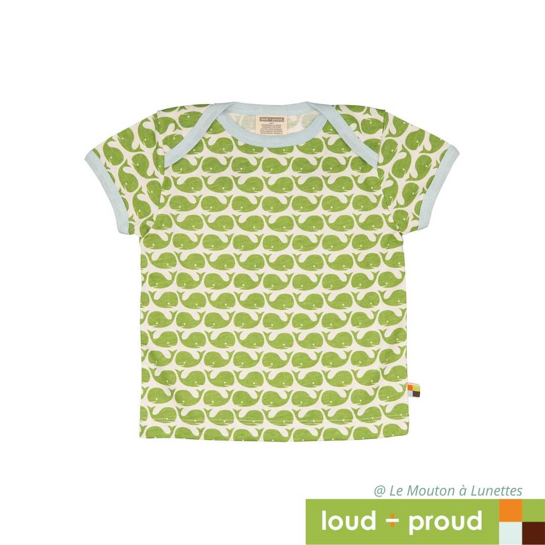 T-shirt enfant coton bio Loud and Proud - motifs colorés et manches courtes – Image 8