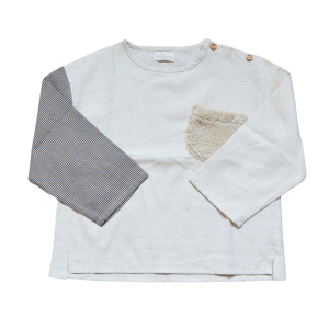 Top Unisex Lucas écru