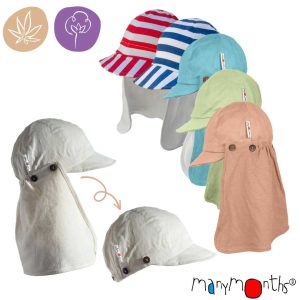 Casquette évolutive en chanvre et coton bio - ManyMonths ECO Hempies