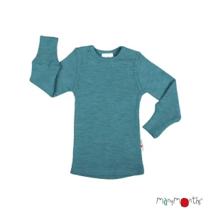 Tricot manches longues en laine mérinos enfant - ManyMonths Coloris 2023/24