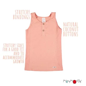 Débardeur enfant chanvre et coton bio - ManyMonths ECO Hempies