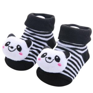 Paire de chaussette petit panda pour bébé