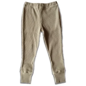 Pantalon Alba Jersey Côtelé Kaki