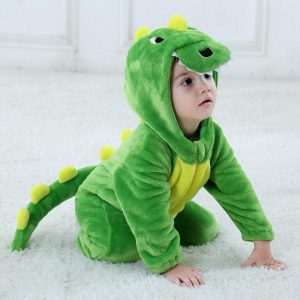 Combinaison pyjama dragon bébé