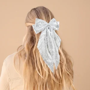 Pince à cheveux fille brillante