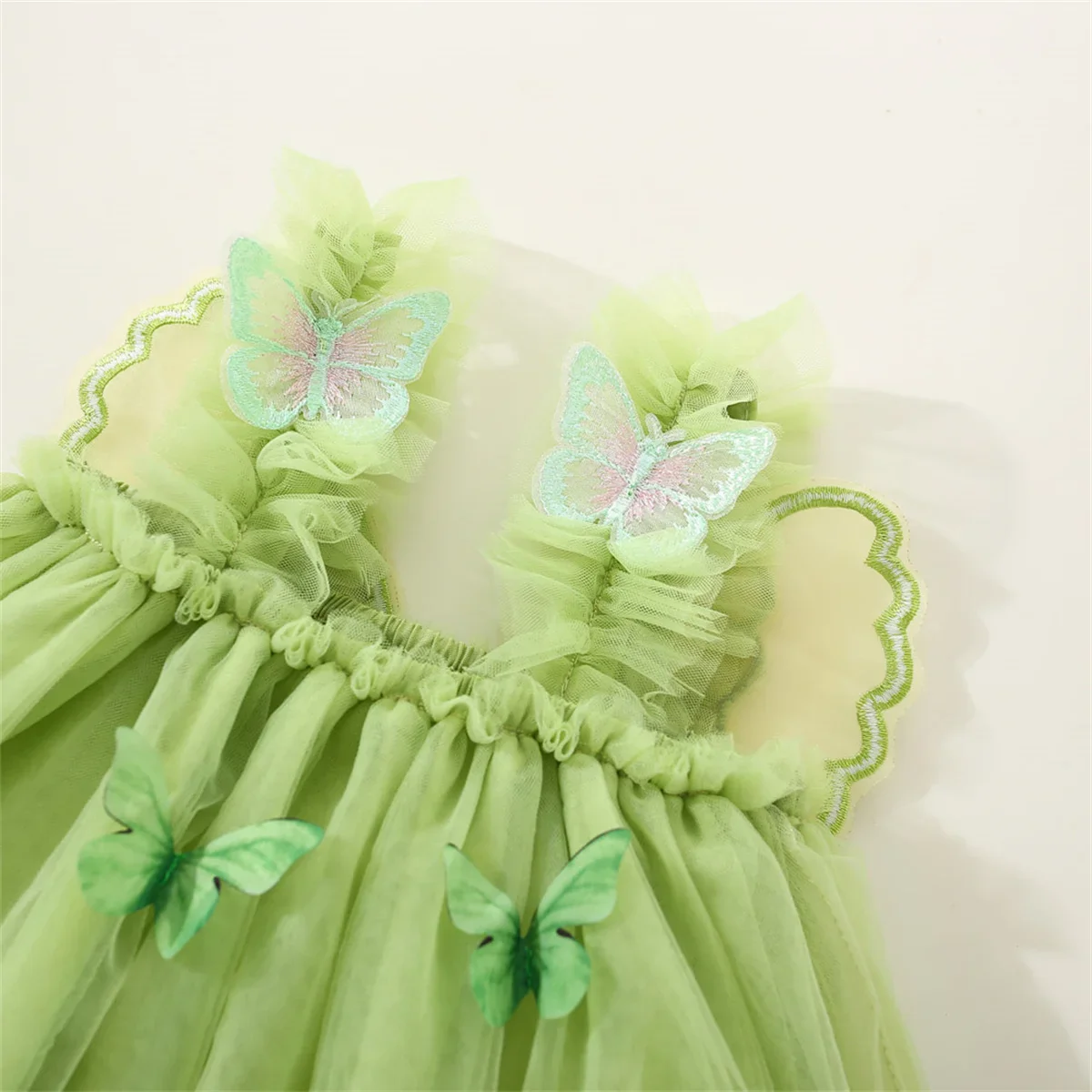 Robe bébé aile de papillon – Image 9