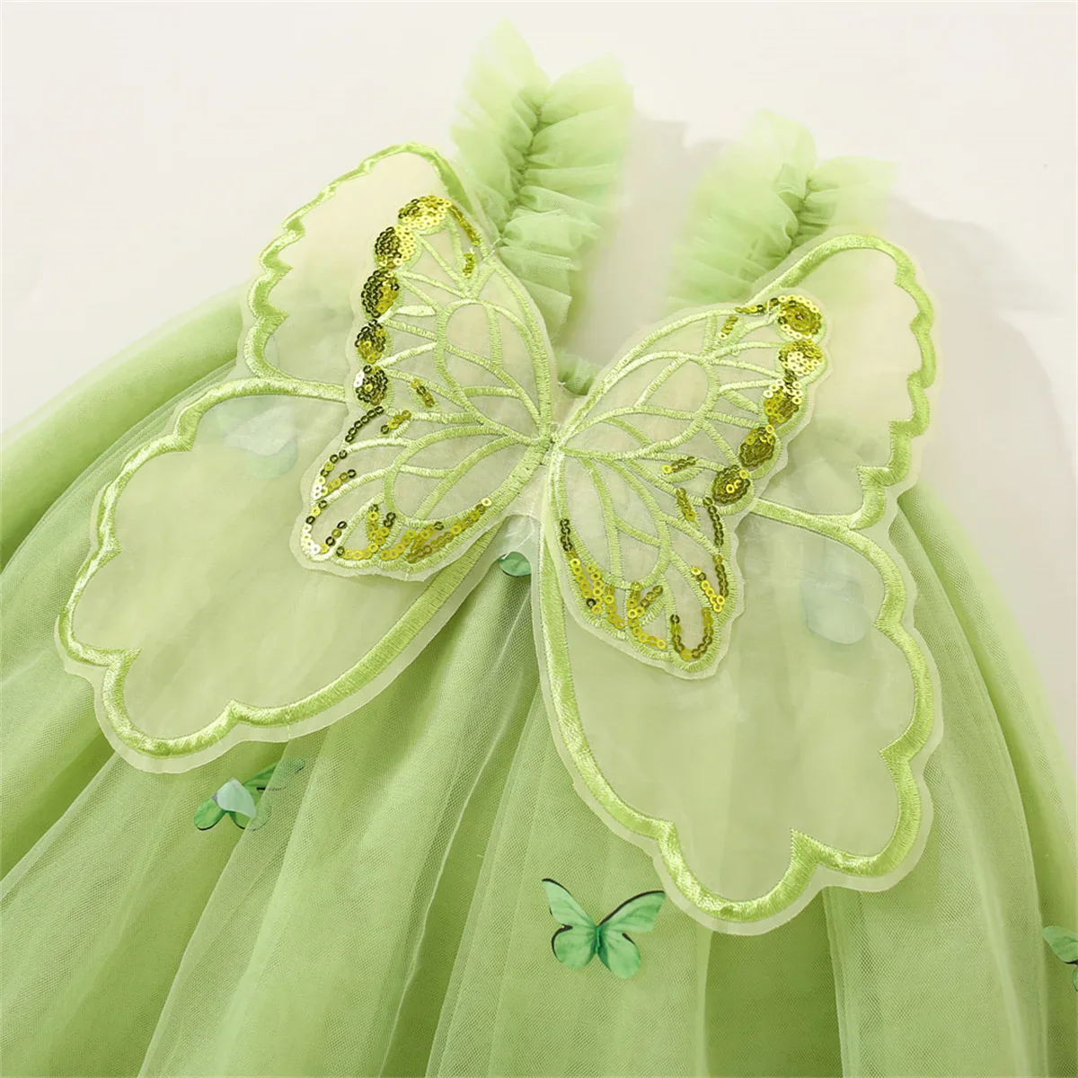 Robe bébé aile de papillon – Image 8