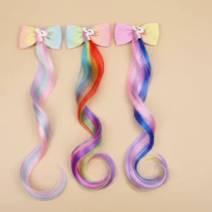 Accessoire licorne fille pour cheveux