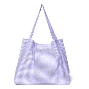 Sac cabas vichy | Lilas – Studio Noos