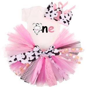 Ensemble anniversaire "One" vachette