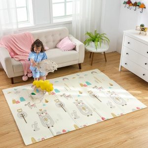 Tapis de jeu brillant pour bébé