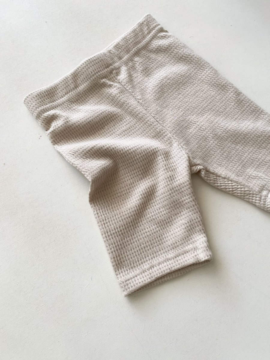 Short cycliste enfant | Gaufré – Di green – Image 3