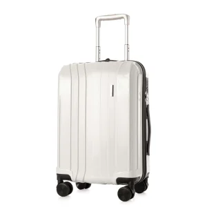Valise Cabine 4 Roues Sun - Blanc