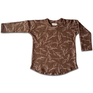 T-Shirt Lou Imprimé Branches Cannelle