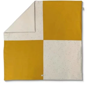 Tapis d'Eveil en Coton Bio Jaune