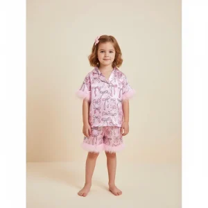 Pyjama enfant - Satiné short noeud