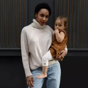 Pull d'allaitement pur laine mérinos Sweet Mama - You and Milk