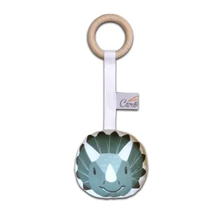 Anneau de Dentition Dinosaure Vert Sapin