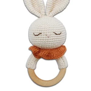 Anneau de Dentition Lapin Blanc