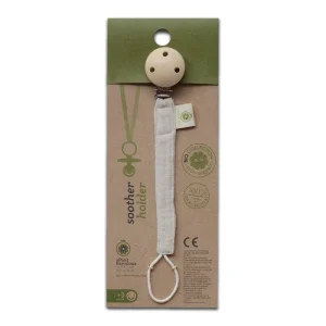 Attache Sucette Bio Ecru