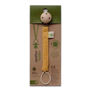 Attache Sucette Bio Ocre