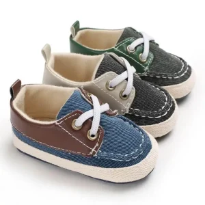 Baby Sneakers Non-Slip Soft Sole First Shoes 0-18 Months
